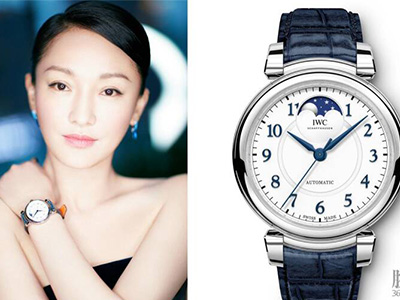 周迅代言萬國表，不忘初心，由心而動