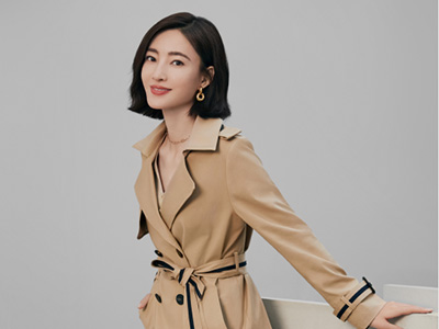 王麗坤代言曼婭奴女裝，知名女裝品牌代言人